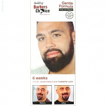 Godefroy Barbers Choice Natural Black Набор, Краска в капсулах для бороды
