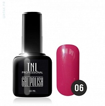 TNL Gel Polish Гель-лак №06 сливовый, 10 мл.