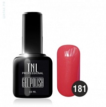 TNL Gel Polish Гель-лак №181 красная карамель, 10 мл.