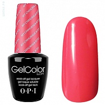 Гель лак OPI GelColor My Chihuahua Bites (Розово-коралловый) M21