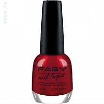 FABY Лак для ногтей Miss Scarlett, I suppose… LC B014