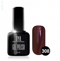 TNL Gel Polish Гель-лак №308 Перламутровый медный, 10 мл.