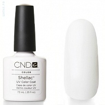 Гель лак CND Shellac Cream Puff (Белый, классика, френч)
