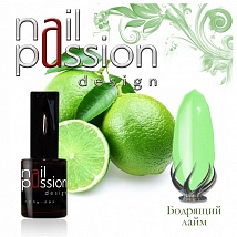 NailPassion design - Гель-лак Бодрящий лайм