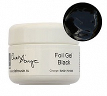 CND Foil Gel Black, 5 мл (Рельефный гель для дизайна)