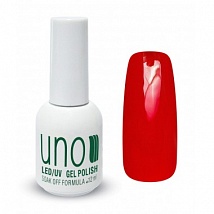 UNO Гель-лак, Алый - Scarlet №043, 12 мл.