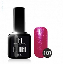 TNL Gel Polish Гель-лак №107 сахарная малина, 10 мл.