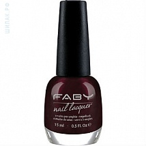 FABY Eclectic Лак для ногтей For Greta, Purple or Brown? LC E002