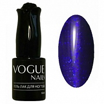Vogue Nails Гель лак с блестками Темная галактика