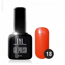 TNL Gel Polish Гель-лак №18 персидский красный, 10 мл.