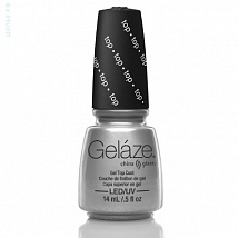 CG GELAZE Gel Top Coat, Верхнее покрытие, 9.76 мл.