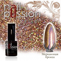 NailPassion design - Гель-лак Мерцающая бронза