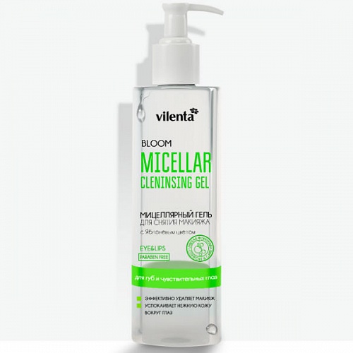 Купить Vilenta Bloom Мицеллярный гель для снятия макияжа, 200 мл.