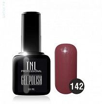 TNL Gel Polish Гель-лак №142 индийский красный, 10 мл