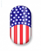 Наклейки на ногти Flag french manicure minx 108-042