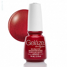 CG GELAZE Gel-n-Base in One, Гель лак Red Pearl, 9.76 мл.