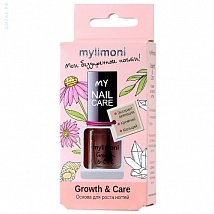 MyLimoni основа роста ногтей "Growth & Care", 6 мл.