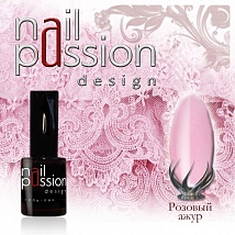 NailPassion design - Гель-лак Розовый ажур