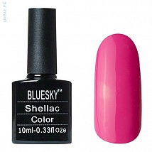Bluesky Shellac Гель лак Hot Pop Pink 80519