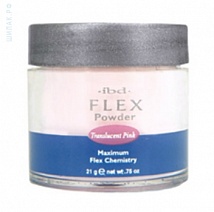 IBD Flex Powder Translucent Pink Акриловая пудра, прозрачно-розовая, 21 гр.