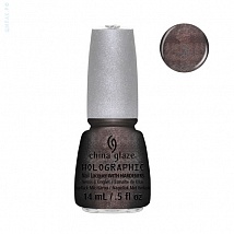 Лак для ногтей CG HoloGlam - Galactic Gray 81294