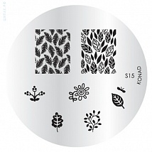 Konad Печатная форма (диск) Image Plate S15 (7 дизайнов)