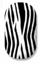 Zebra white and black 106-005