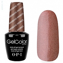 Гель лак OPI GelColor Brisbane Bronze (Бронза с блестками) A45