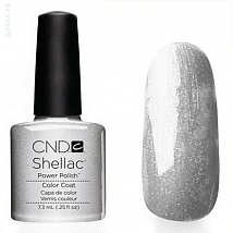 Гель лак CND Shellac Silver Chrome (Серебро и Хром, Цвет серебра )
