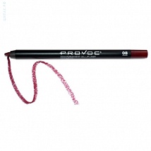 Provoc Gel Lip Liner 08 Wine Stained Гелевая подводка в карандаше для губ (цвет - мерло)