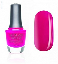 Лак для ногтей Morgan Taylor Prettier In Pink №50022 (ярко розово-малиновый плотный)