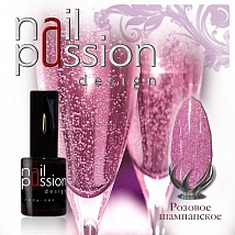 NailPassion design - Гель-лак Розовое шампанское