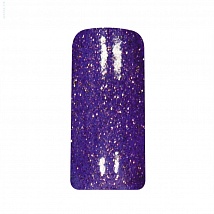 Planet Nails Гель лак 3 в 1 (фиолетовый глиттер) 648