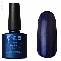 Гель лак CND Shellac Midnight Swim (Темно синий)