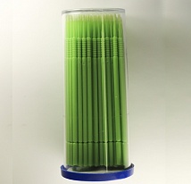 Микробраши S-зеленые, 100 шт.
