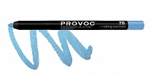 Provoc Gel Eye Liner 70 Something Borrowed Гелевая подводка в карандаше для глаз (цвет - небесно-голубой с шиммером)