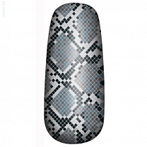 Наклейки на ногти OPI Pure Nail Lacquer Apps - Black & Gray Rattlesnake