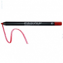 Provoc Gel Lip Liner 21 Sealed with a Kiss Гелевая подводка в карандаше для губ  (цвет - классический красный)