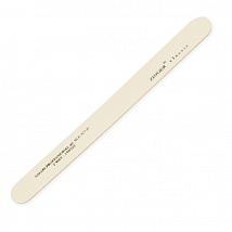 Zinger Пилка для ногтей на деревянной основе 150/220,  белая