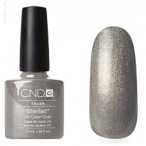 Гель лак CND Shellac Steel Gaze (Серебряное мерцание)