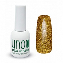 UNO Гель-лак, Золотая пыль - Gold Dust №110, 12 мл.