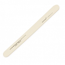 Zinger Пилка для ногтей на деревянной основе 180/240, белая