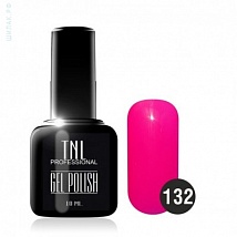 TNL Gel Polish Гель-лак №132 глубокий розовый, 10 мл.