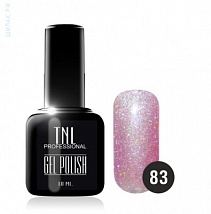 TNL Gel Polish Гель-лак №83 мерцающий фиалковый, 10 мл.