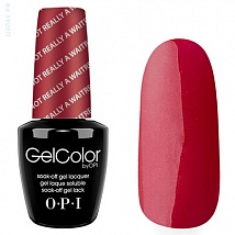 Гель лак OPI GelColor Im Not Really A Waitress (Вишня с микроблестками) H08