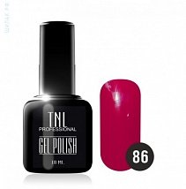 TNL Gel Polish Гель-лак №86 красная клюква, 10 мл.