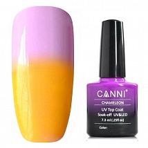 CANNI Chameleon UV Top Coat Верхнее покрытие-хамелеон №390