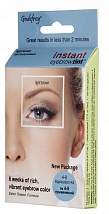 Godefroy Eyebrow Tint Light Brown Краска-хна в капсулах для бровей, набор 4 капсулы (Светло-коричневая)