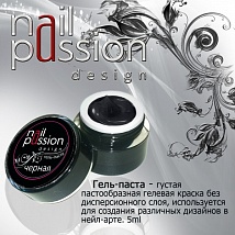 NailPassion design - Гель-паста черная