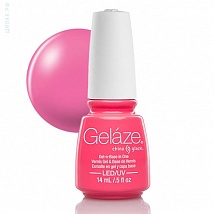 CG GELAZE Gel-n-Base in One, Гель лак Shocking Pink, 9.76 мл.
